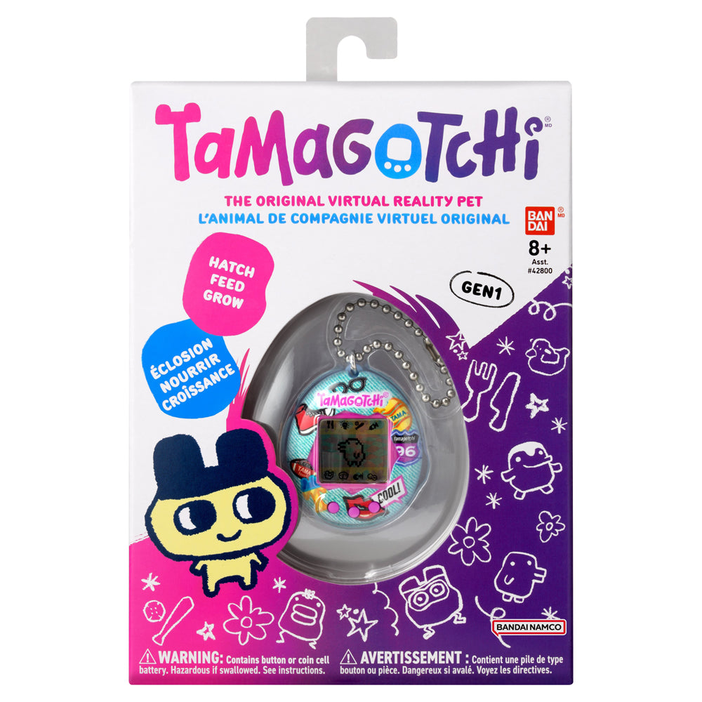 Buy Tamagotchi Denim Patches Battery Operated | Yallatoys.com