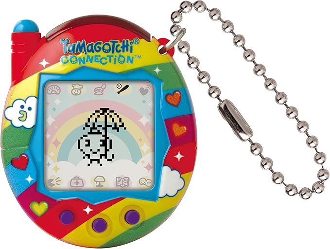 Buy Tamagotchi Connection Battery Operated Virtual Pet Rainbow | Yallatoys.com