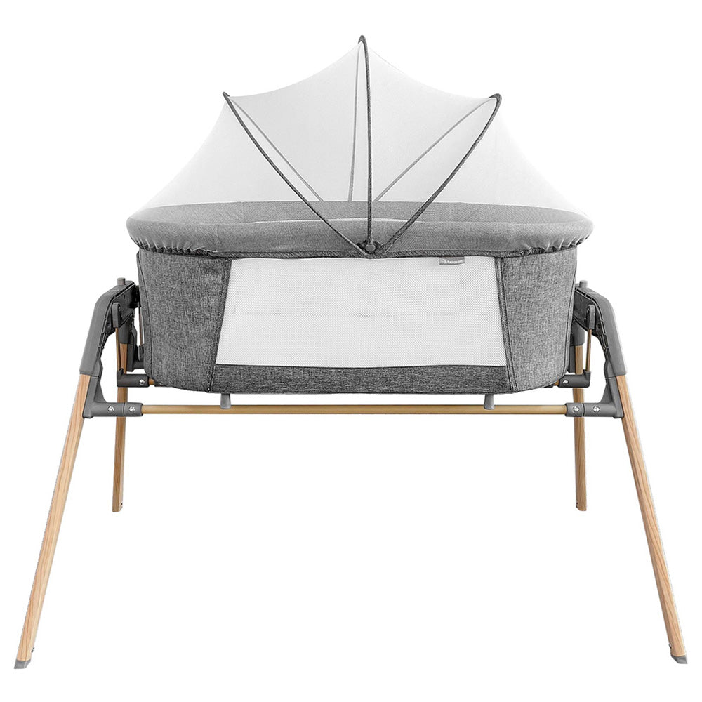 Teknum Baby Bassinet Crib - Grey Teknum Yallatoys
