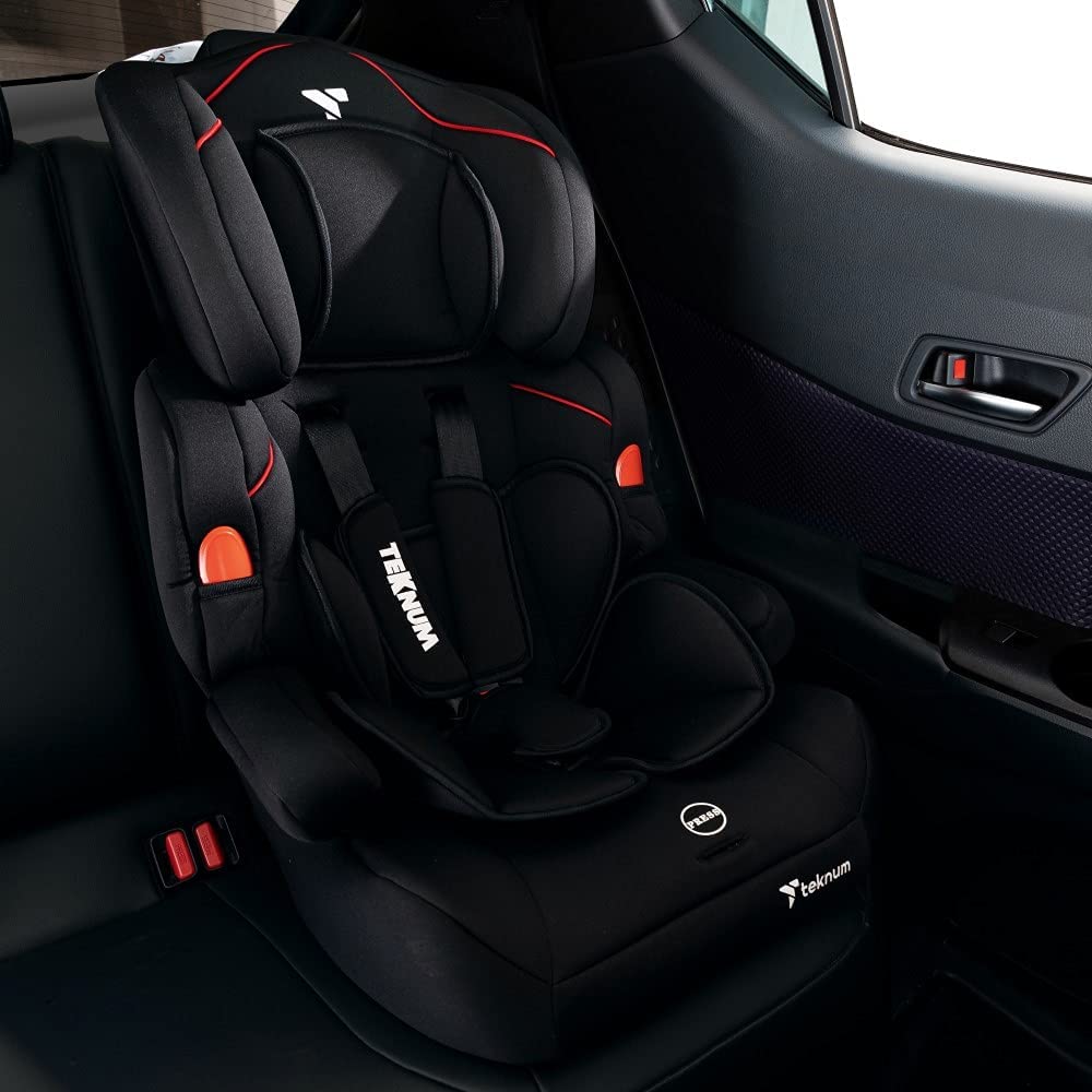 Teknum  Nova Car Seat 9Mnth 12Yrs Black Teknum Yallatoys
