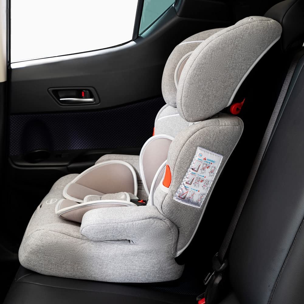 Teknum  Nova Car Seat 9Mnth 12Yrs Grey Teknum Yallatoys