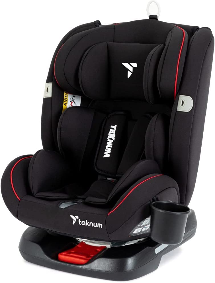 Teknum  Evolve 360 Car Seat 0 12Yrs Black Teknum Yallatoys