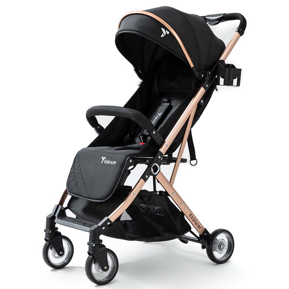 Teknum Explorer Travel Stroller-Black Teknum Yallatoys