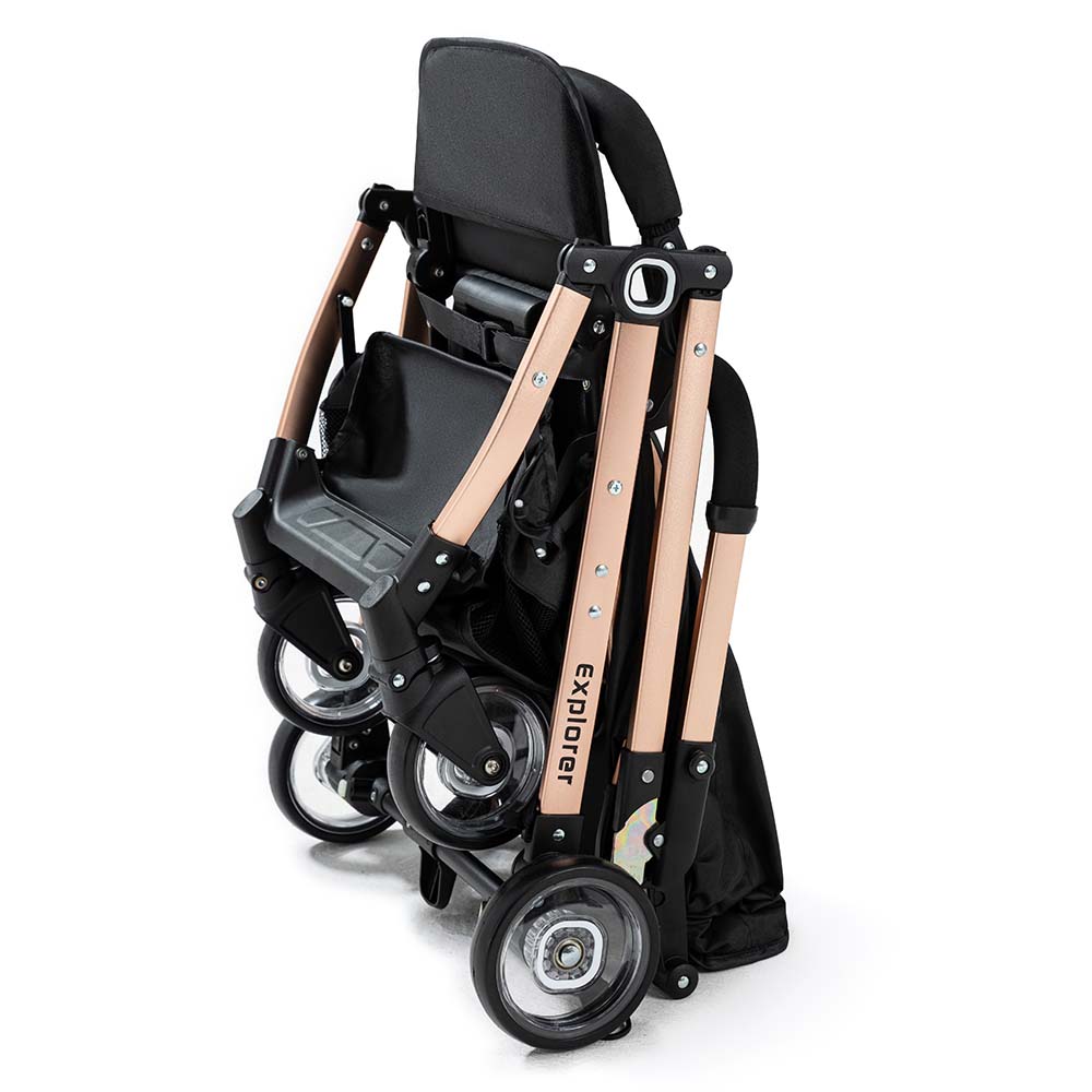 Teknum Explorer Travel Stroller-Black Teknum Yallatoys