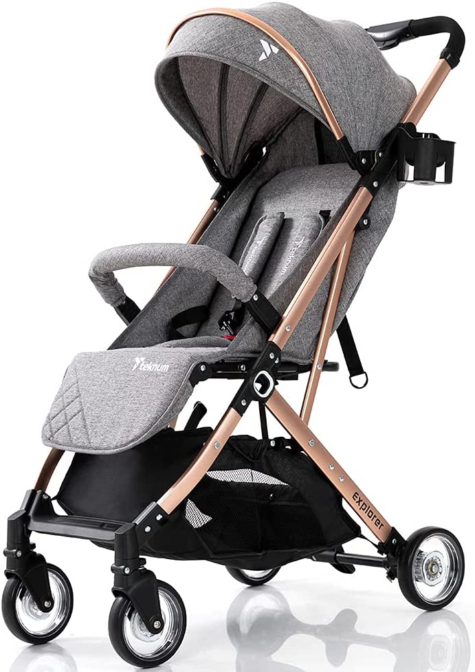 Teknum  Explorer Travel Stroller Dark Grey Teknum Yallatoys