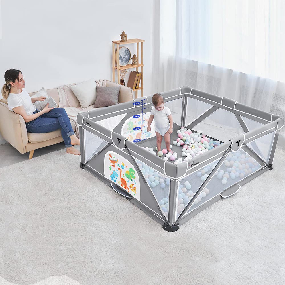 Teknum  One Second Fold Unfold Playpen Teknum Yallatoys
