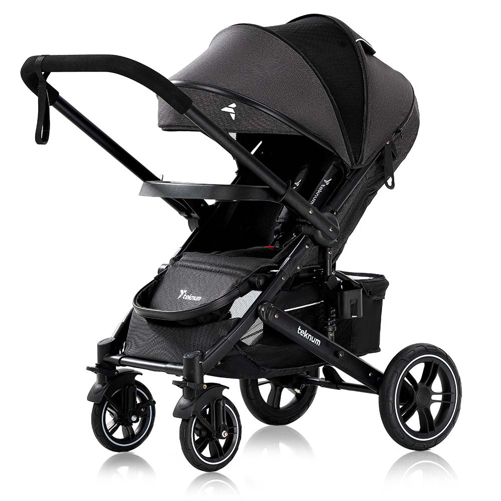 Teknum Reversible Moon Walk Stroller Black Teknum Yallatoys