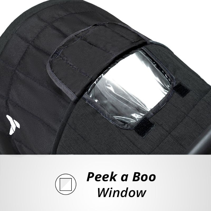Teknum Reversible Look At Me Stroller - Black Teknum Yallatoys