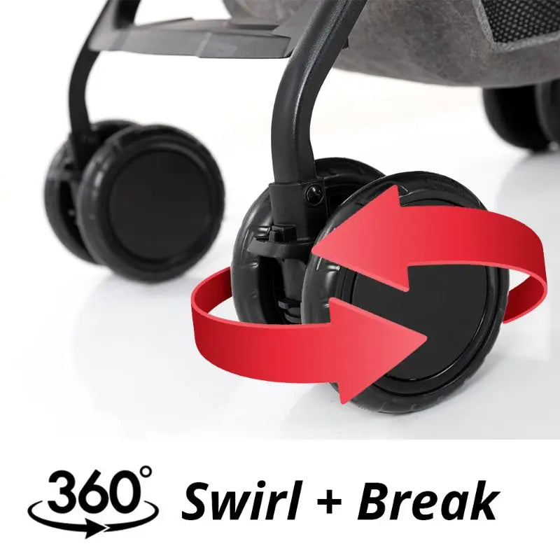 Teknum Trip Plus Stroller Grey Teknum Yallatoys