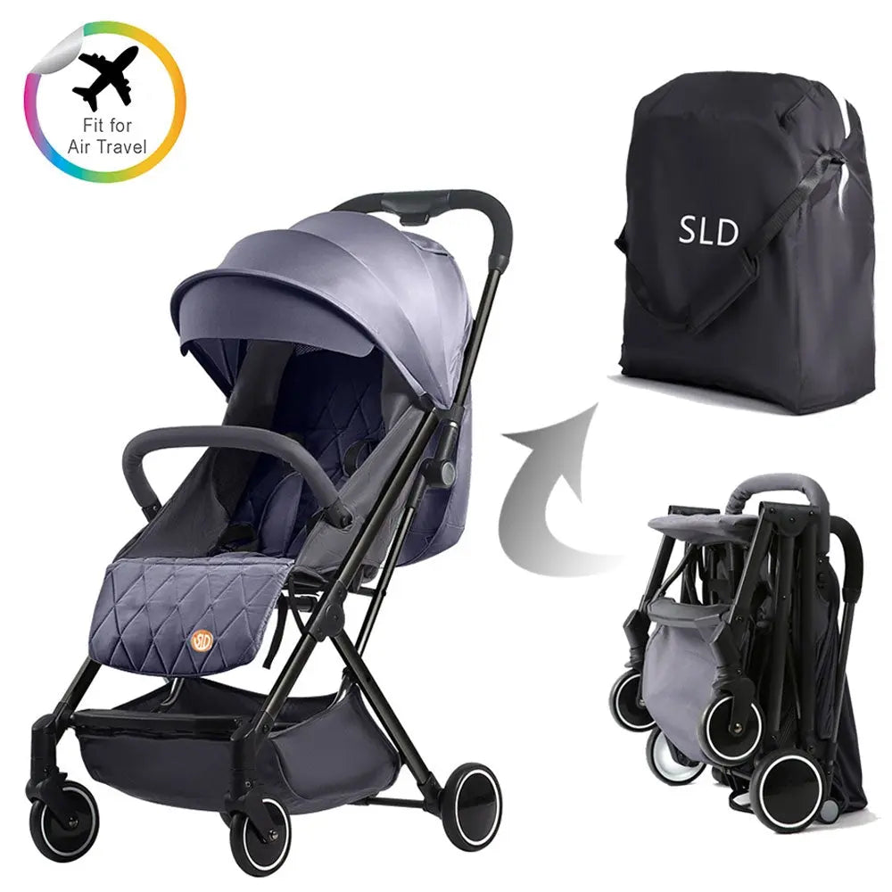 Sld By Teknum- Travel Lite Stroller - Dark Grey Teknum Yallatoys