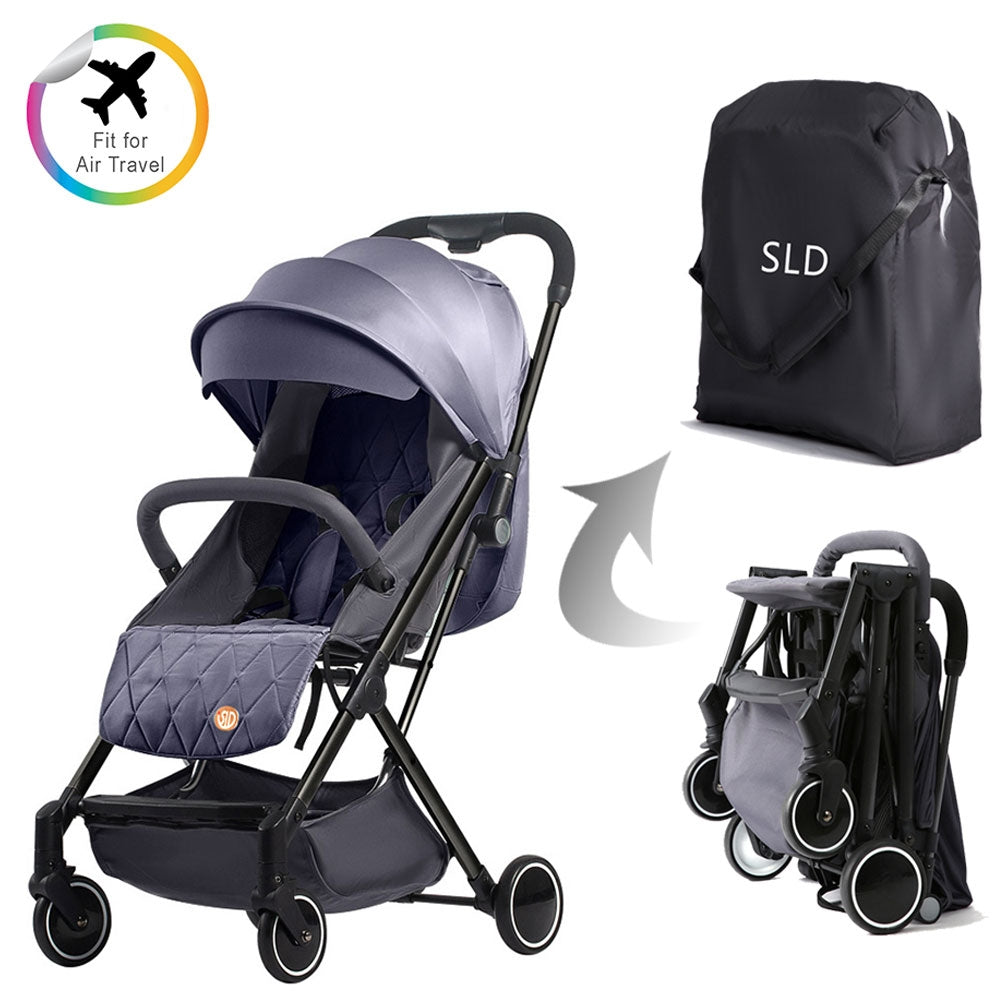 Buy Sld By Teknum- Travel Lite Stroller - Dark Grey | Yallatoys.com