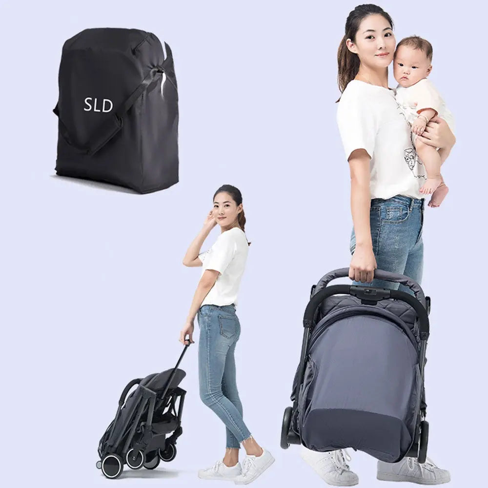 Sld By Teknum- Travel Lite Stroller - Dark Grey Teknum Yallatoys