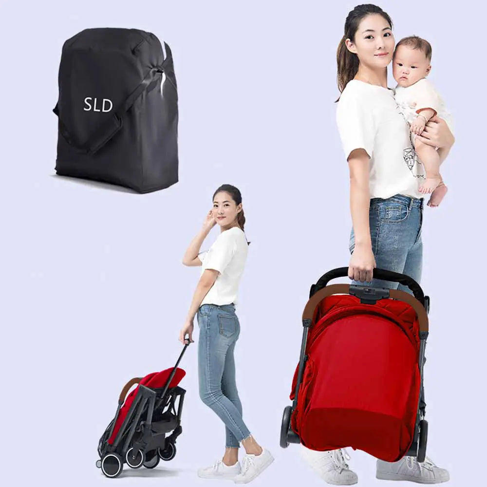 Sld By Teknum- Travel Lite Stroller - Red Teknum Yallatoys