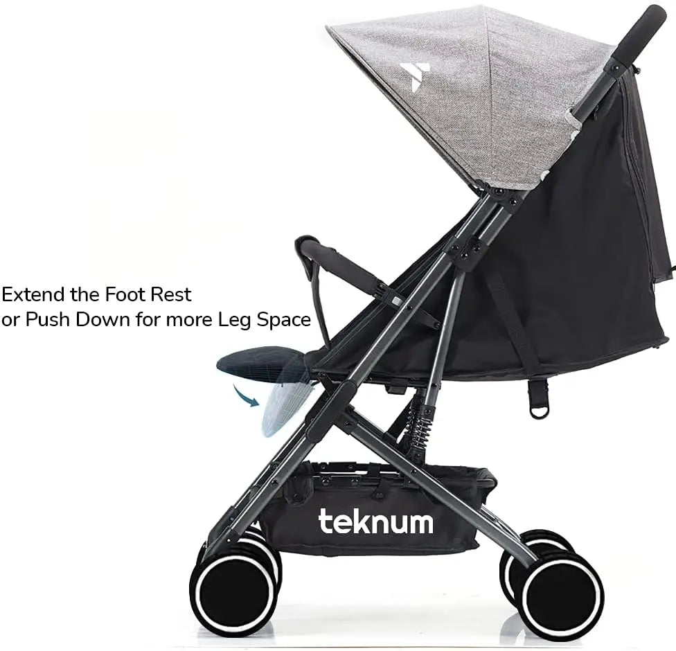 Teknum  Yoga Lite Stroller Grey Teknum Yallatoys