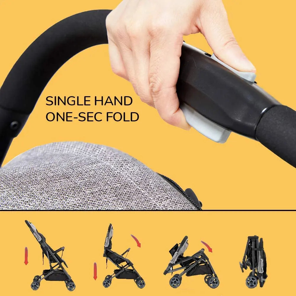 Teknum  Yoga Lite Stroller Grey Teknum Yallatoys