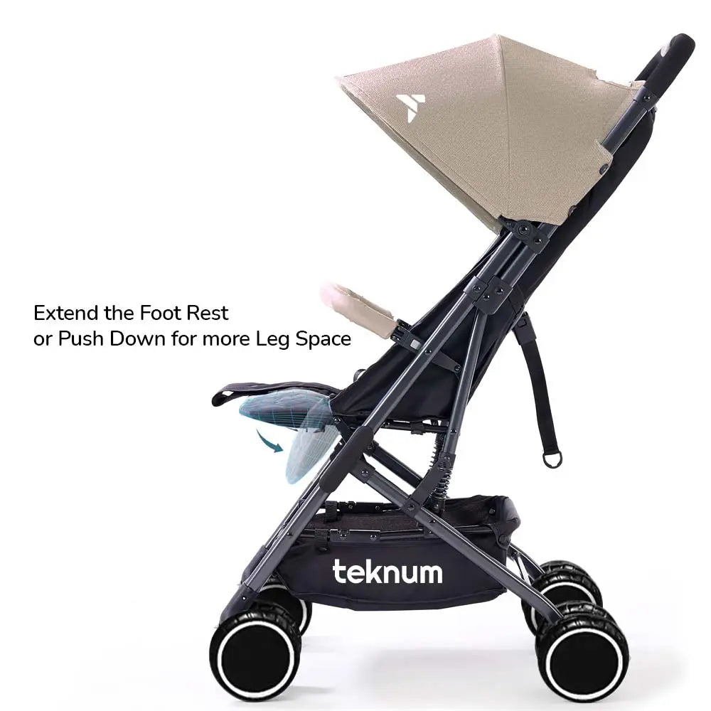 Teknum Yoga Lite Stroller Ivory Teknum Yallatoys