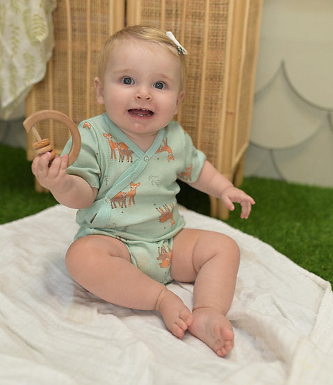 Tickle Tickle Organic Wooden Rattle Tickle Tickle Yallatoys
