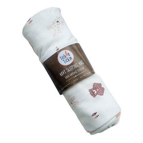 Tickle Tickle Nap A Lil Organic Cotton Sleeping Bag Wonderous Woodland 3-12 Months Tickle Tickle Yallatoys
