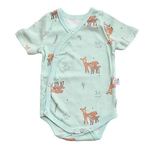 Tickle Tickle Zoe Organic Kimono Style Bodysuit Tickle Tickle