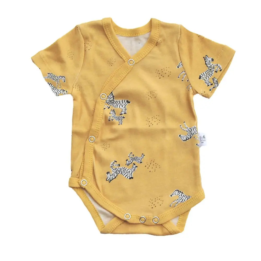 Tickle Tickle Zoe Organic Kimono Style Bodysuit Tickle Tickle Yallatoys