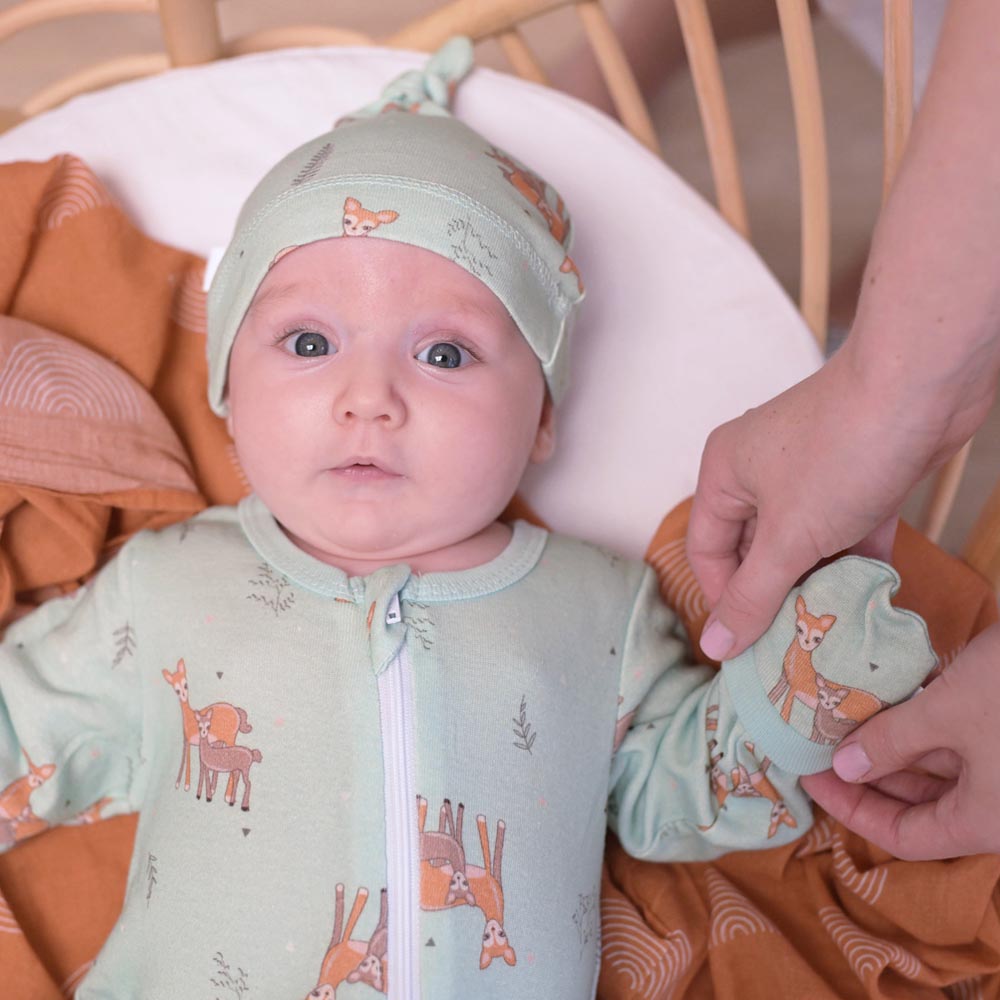 Tickle Tickle Organic Clothing Dasher Knotted Hat Tickle Tickle Yallatoys
