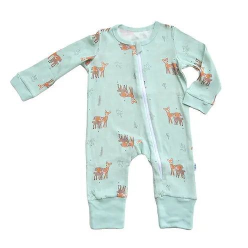 Tickle Tickle Dasher Zipup Organic Sleepsuit Tickle Tickle Yallatoys