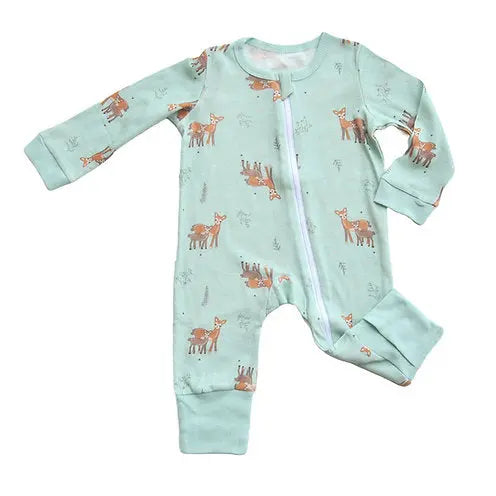 Tickle Tickle Dasher Zipup Organic Sleepsuit Tickle Tickle Yallatoys