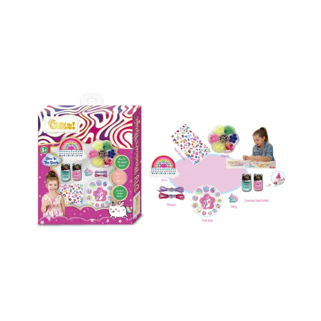 Buy Tokidas Glowing Me Manicure DIY Magic Set | Yallatoys.com