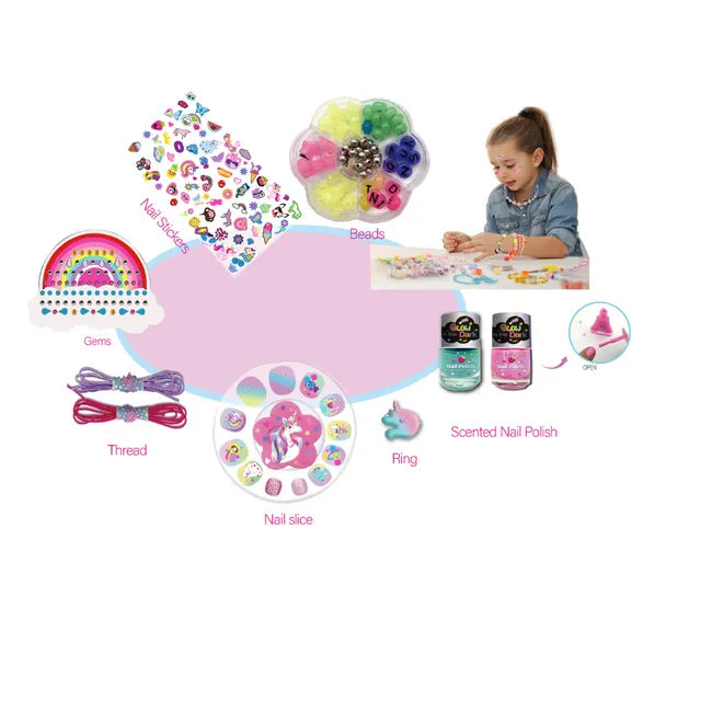 Buy Tokidas Glowing Me Manicure DIY Magic Set | Yallatoys.com