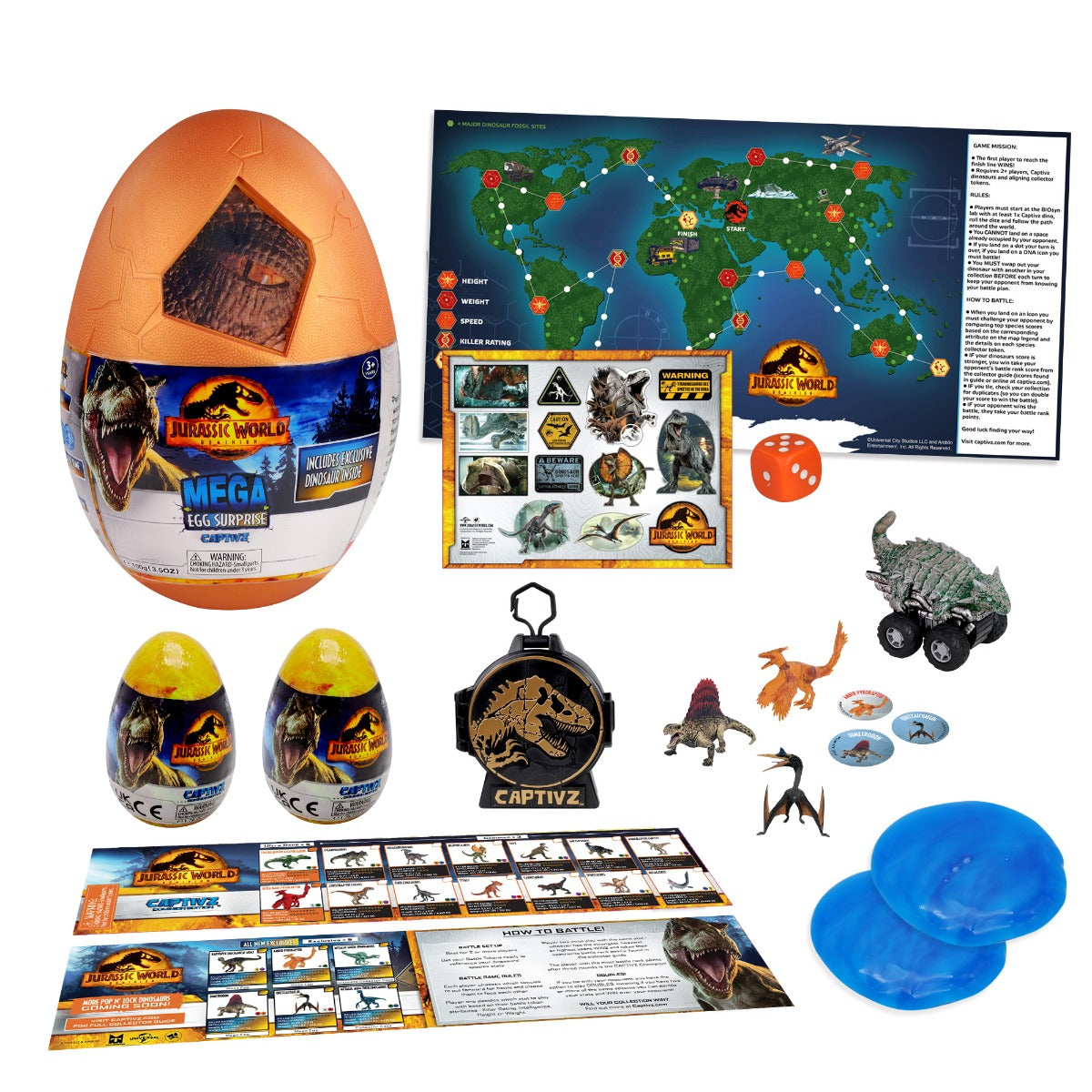 Buy Jurassic World Dominion Surprise Egg Wave 2 (Sold Separately Subject to Availability) | Yallatoys.com