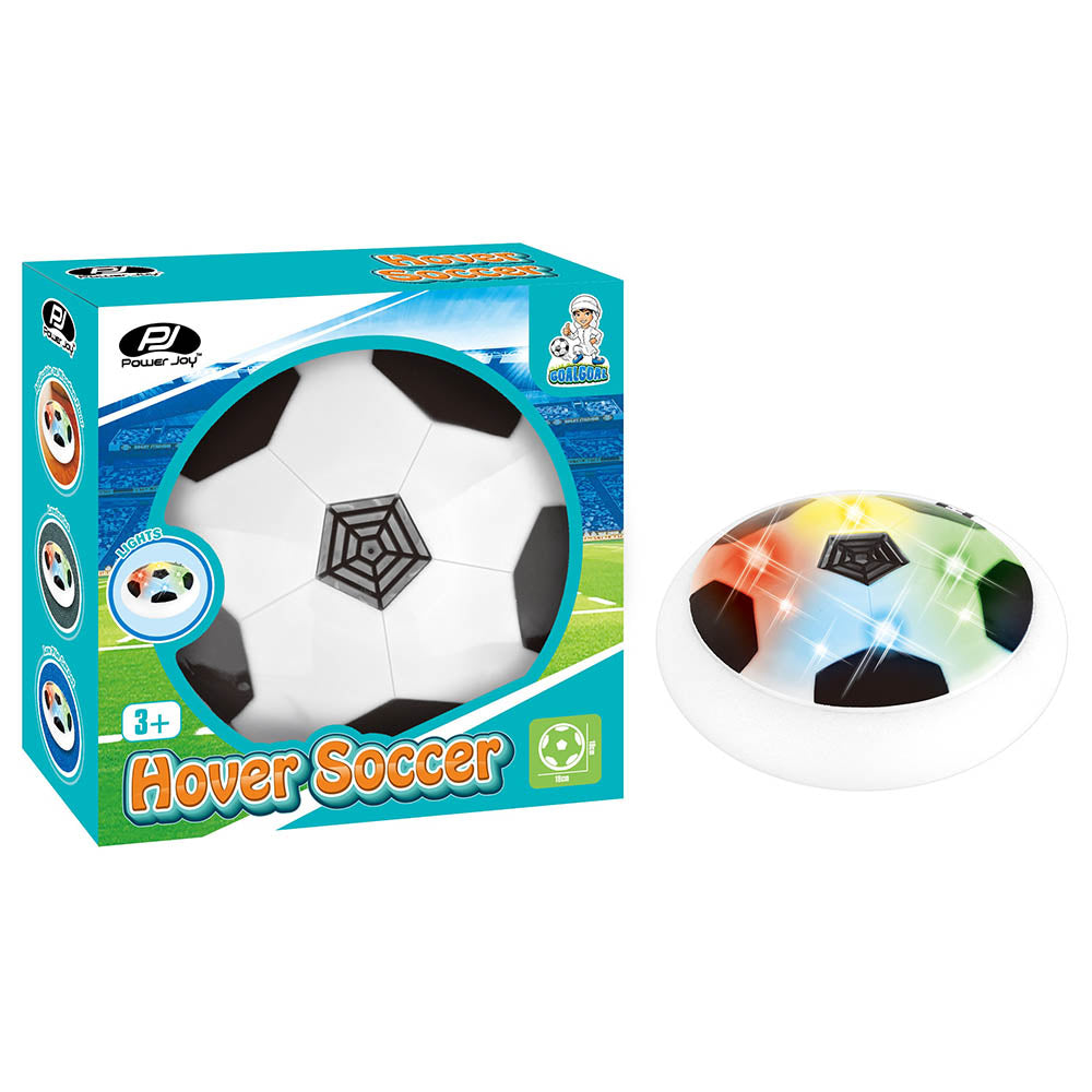 Buy Power Joy Goal Goal Hover Soccer With Lights White | Yallatoys.com