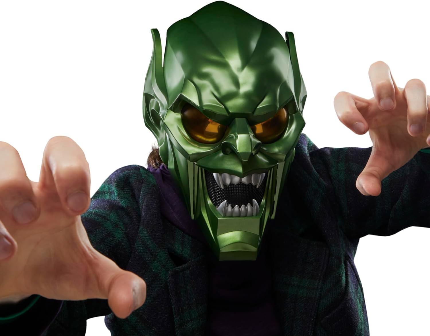 Buy Marvel Legends Series Green Goblin Premium Roleplay Helmet | Yallatoys.com