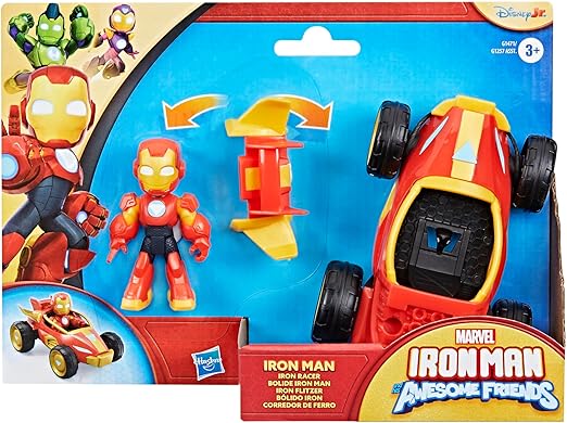 Buy Marvel Iron Man And His Fantastic Friends Action Figure And Toy Vehicle | Yallatoys.com