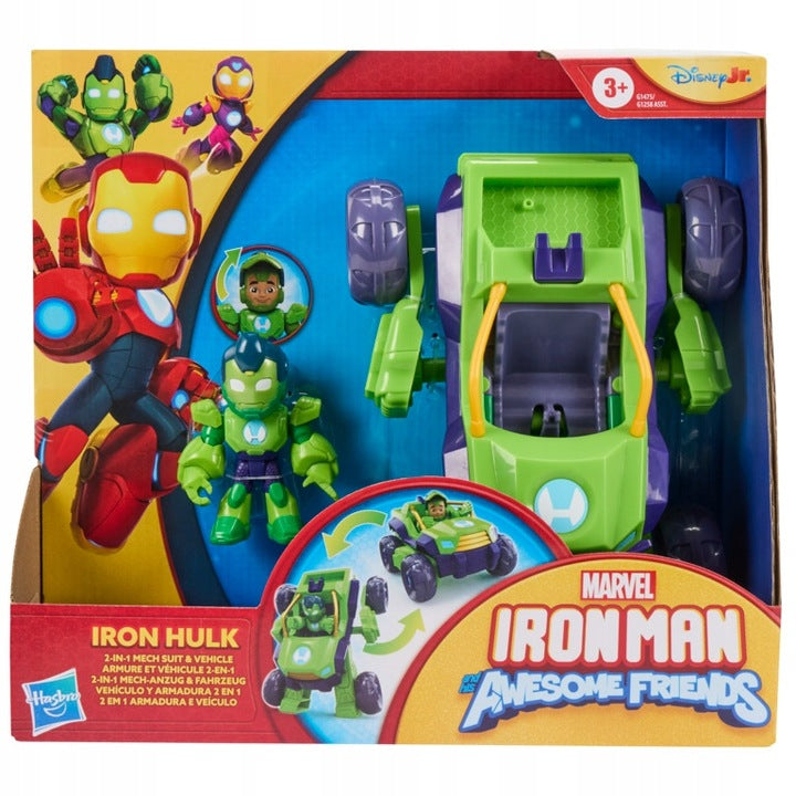 Buy Marvel IMF Iron Hulk Mech 2 In 1 | Yallatoys.com