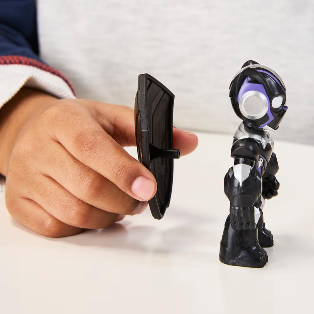 Buy Marvel Iron Man And His Awesome Friends Black Panther Action Figure Toy With Accessory | Yallatoys.com