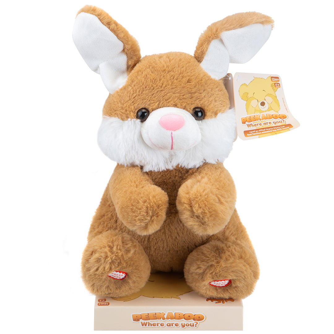 Buy Peek A Boo 23Cm Bunny Dual Function Plush | Yallatoys.com