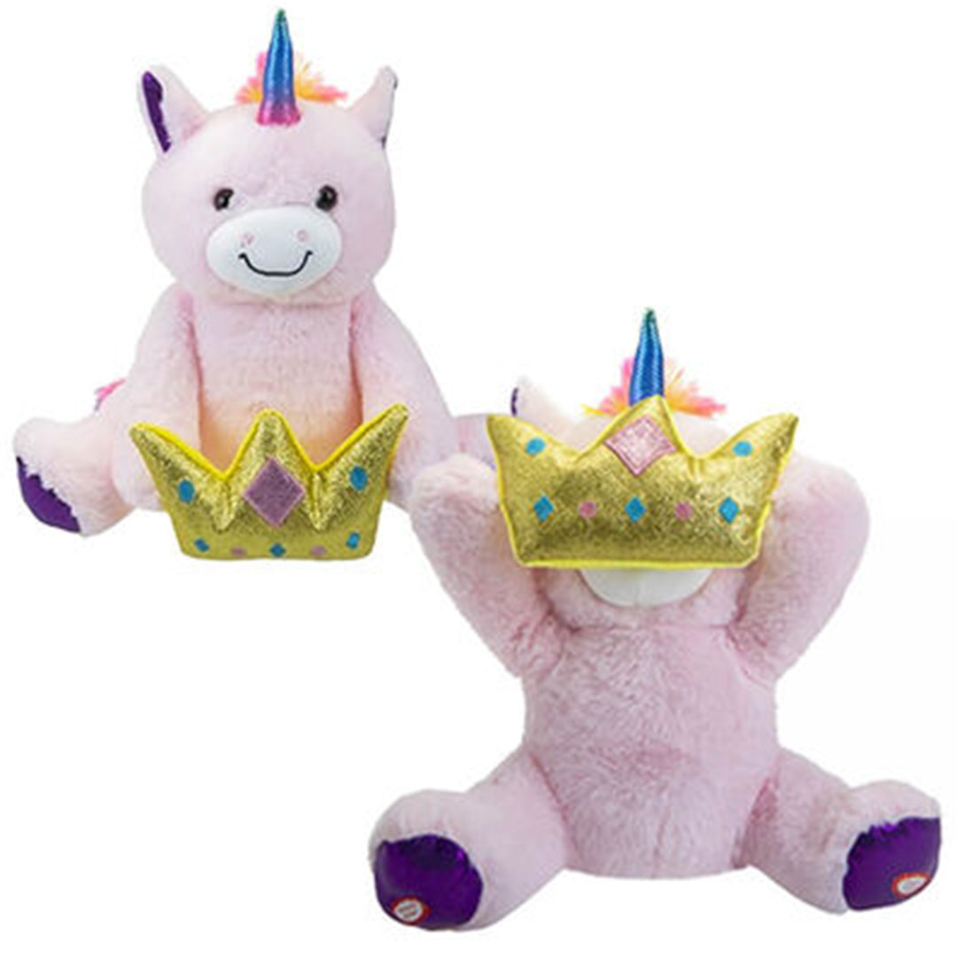 Buy Peek A Boo 23Cm Unicorn Dual Function Plush | Yallatoys.com