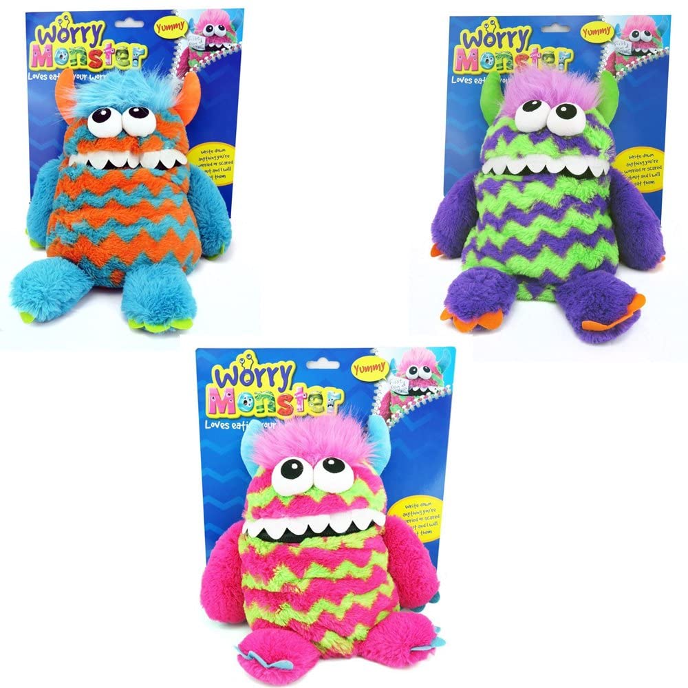 Buy Worry Monster 9Inch Plush Soft Toy (Sold Separately Subject To Availability) | Yallatoys.com