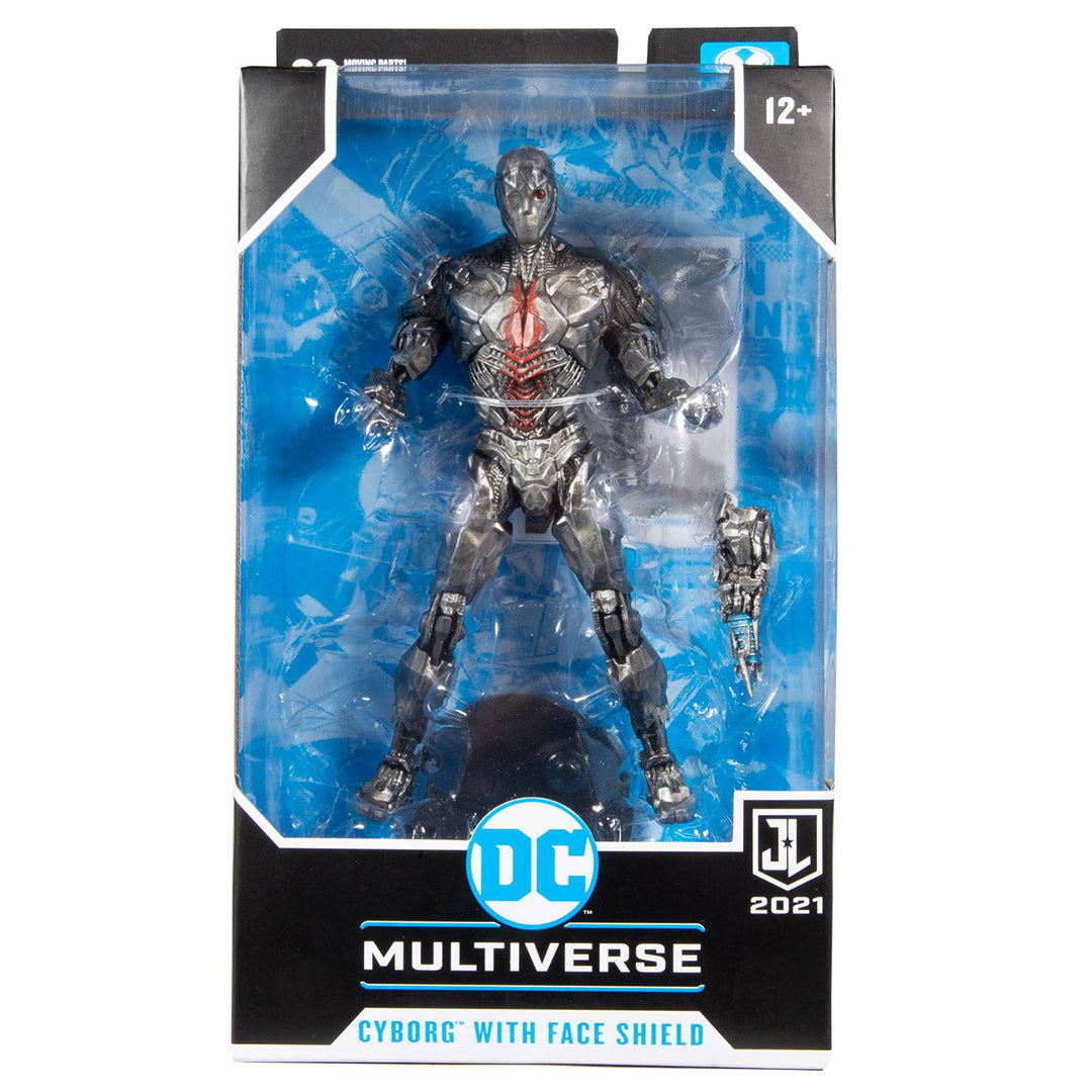 Buy Dc Multiverse Justice League Movie 7Inch Figure Cyborg In Helmet | Yallatoys.com