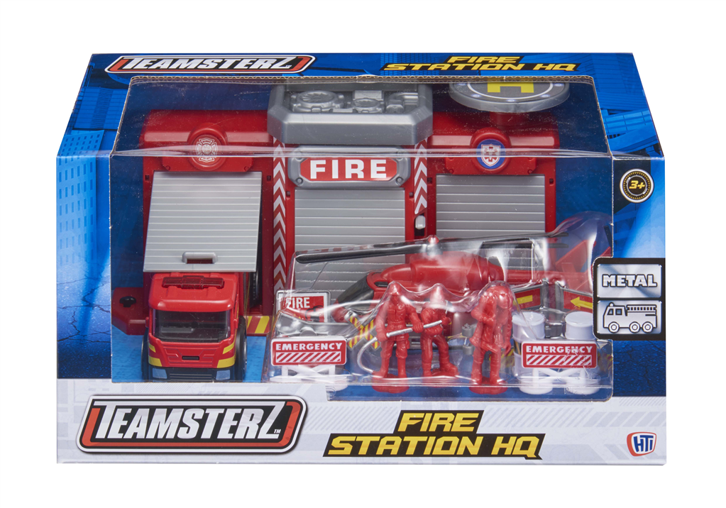 Buy Teamsterz Fire Station Playset | Yallatoys.com