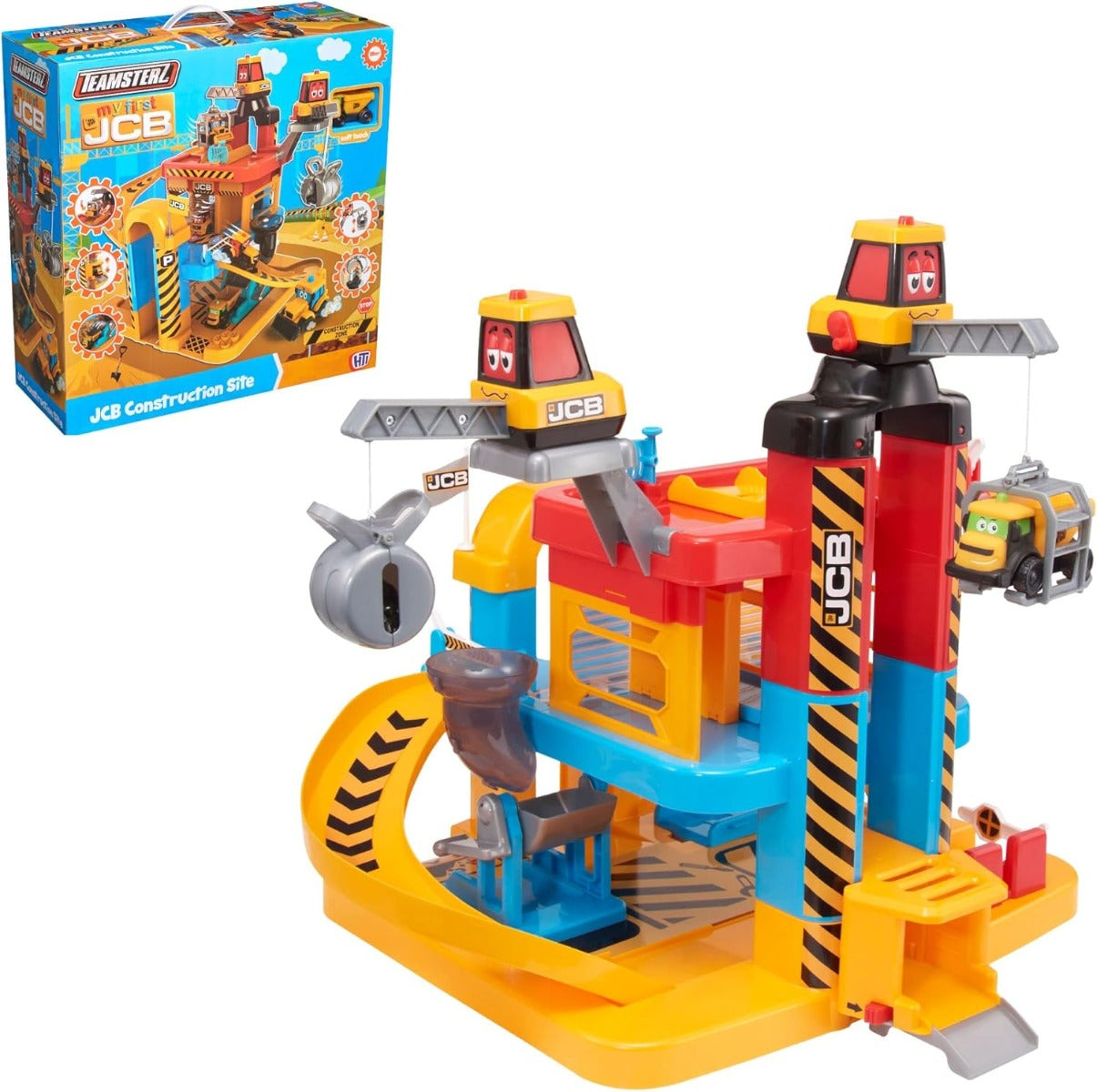 Buy Teamsterz My 1st Jcb Construction Site Playset | Yallatoys.com
