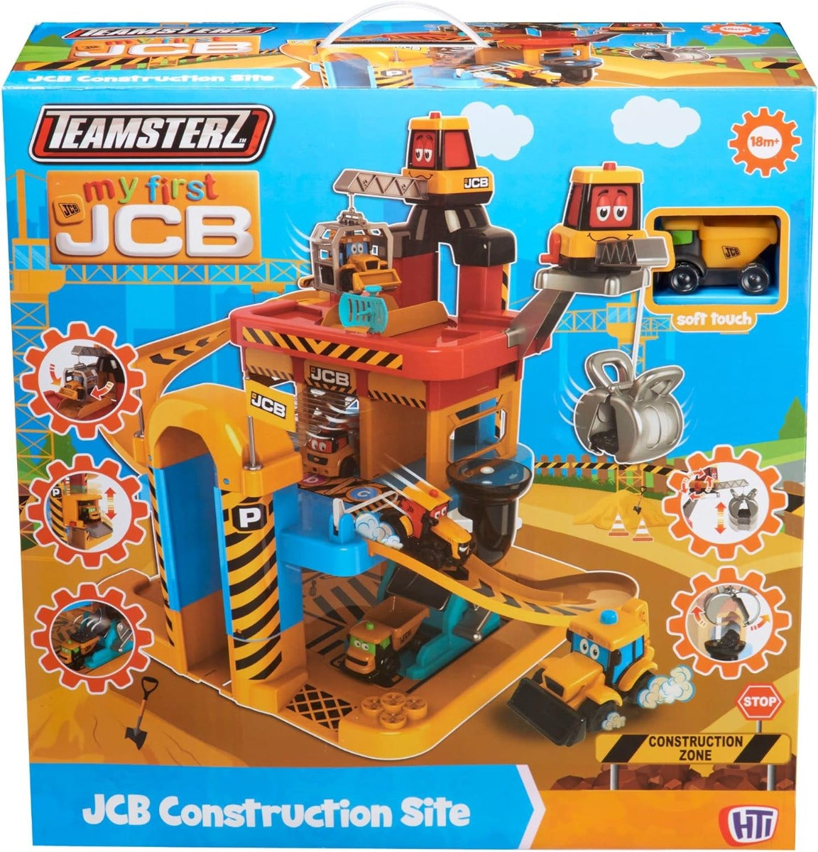 Buy Teamsterz My 1st Jcb Construction Site Playset | Yallatoys.com