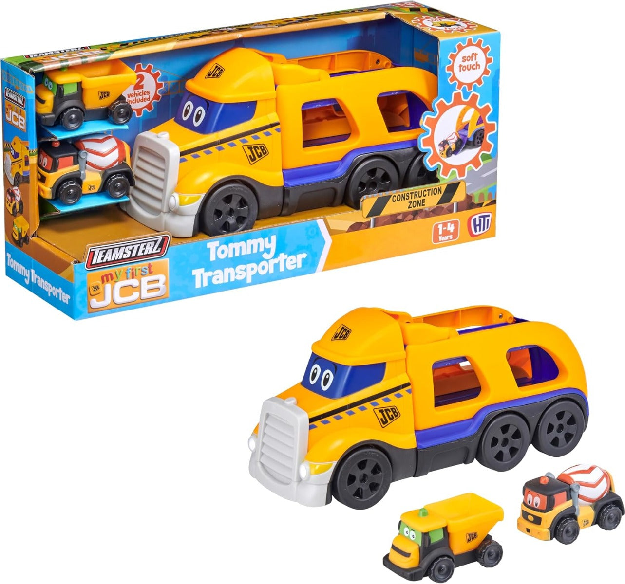 Buy Teamsterz My First JCB Tommy Transporter | Yallatoys.com