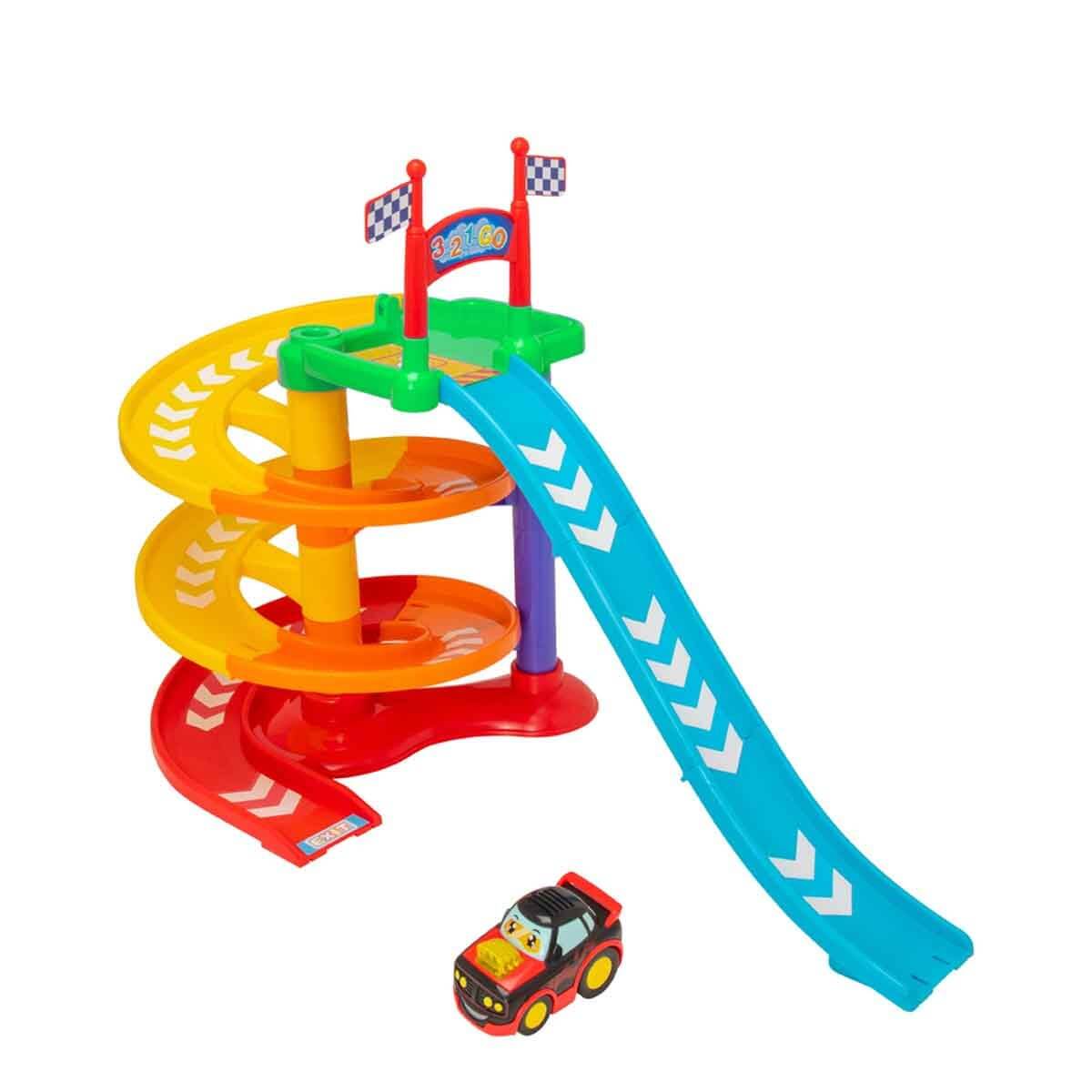 Buy Teamsterz Beep N Go Twisting Tower With Car | Yallatoys.com