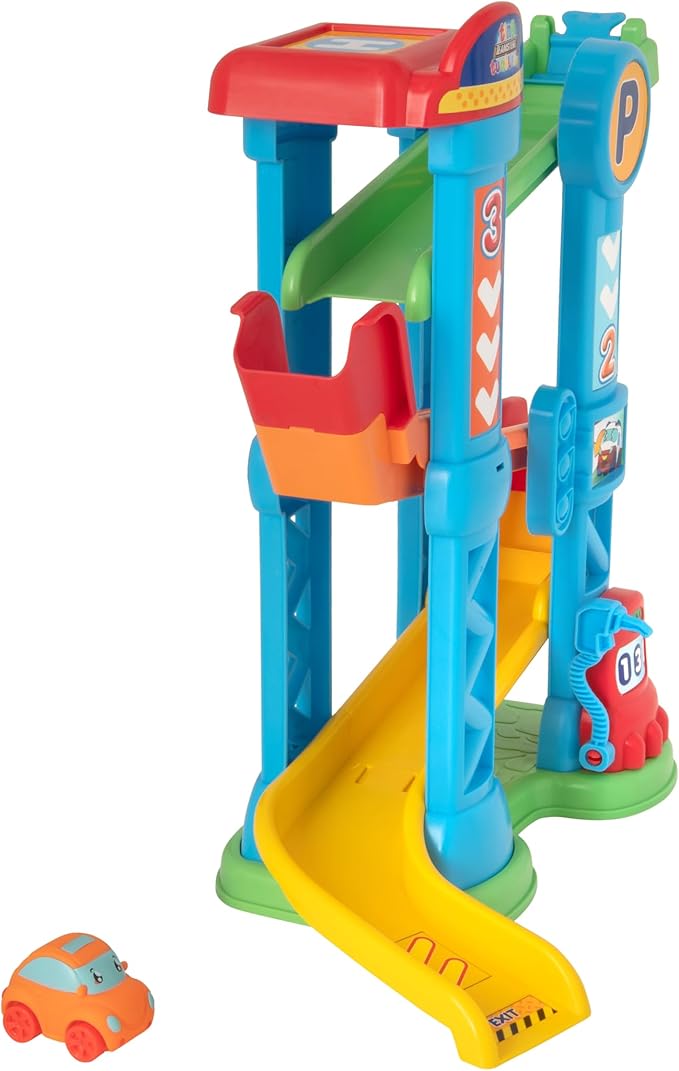 Buy Teamsterz Tiny Toy Tumbling Tower with One Car | Yallatoys.com