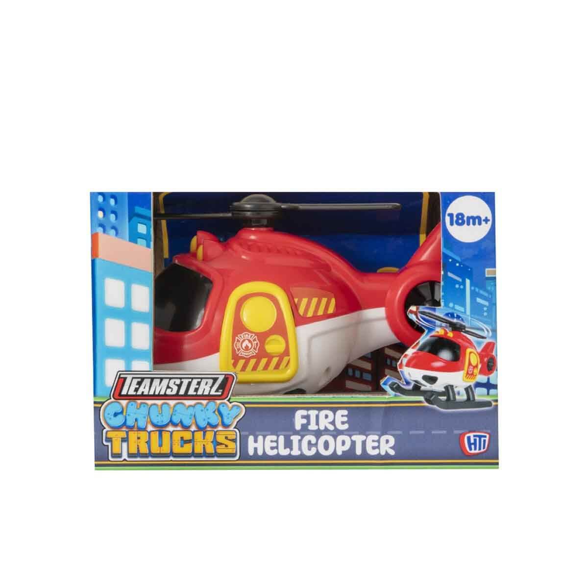 Buy Teamsterz Chunky Trucks Fire Helicopter | Yallatoys.com