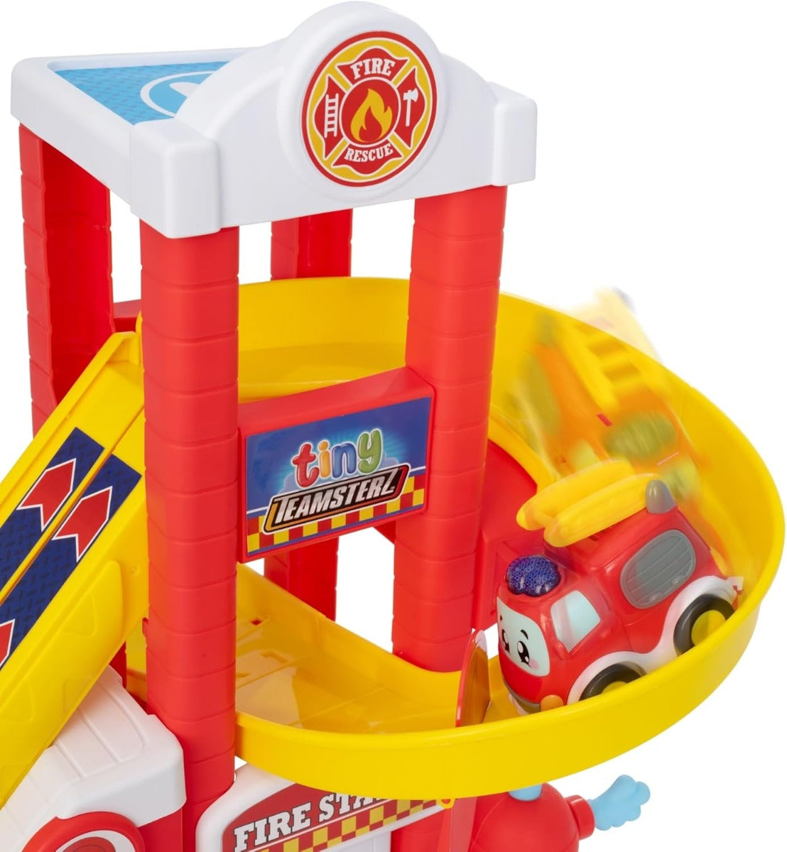 Buy Teamsterz Beep N Go Fire Station HQ Playset | Yallatoys.com