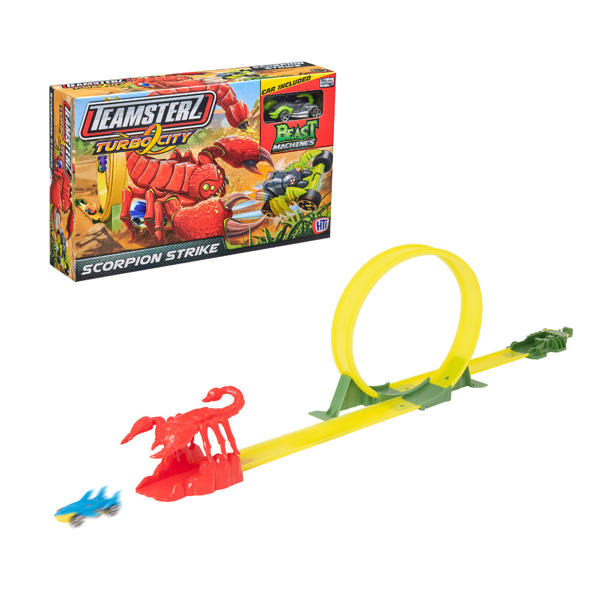 Buy Teamsterz Turbo City Scorpion Strike With Car | Yallatoys.com