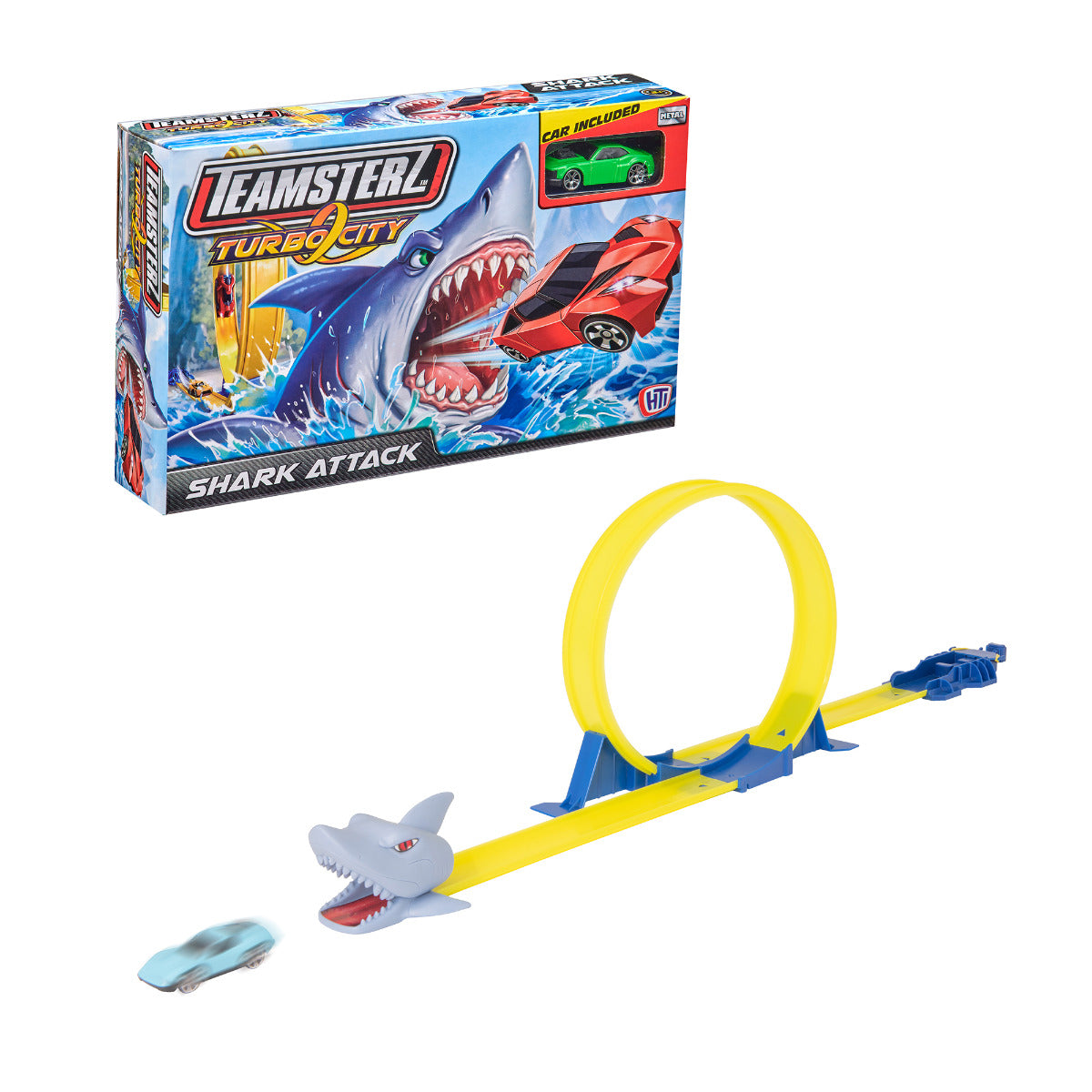 Buy Teamsterz Turbo City Shark Attack With 1 car | Yallatoys.com