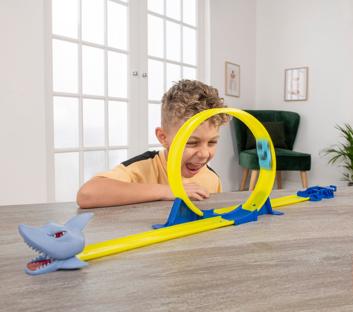 Buy Teamsterz Turbo City Shark Attack With 1 car | Yallatoys.com